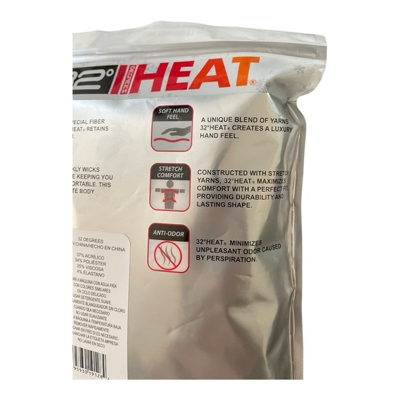 32 Degrees Heat LONG SLEEVE CREW NECK + LEGGING SET Unisex Size: XL (16-18) - Picture 9 of 11